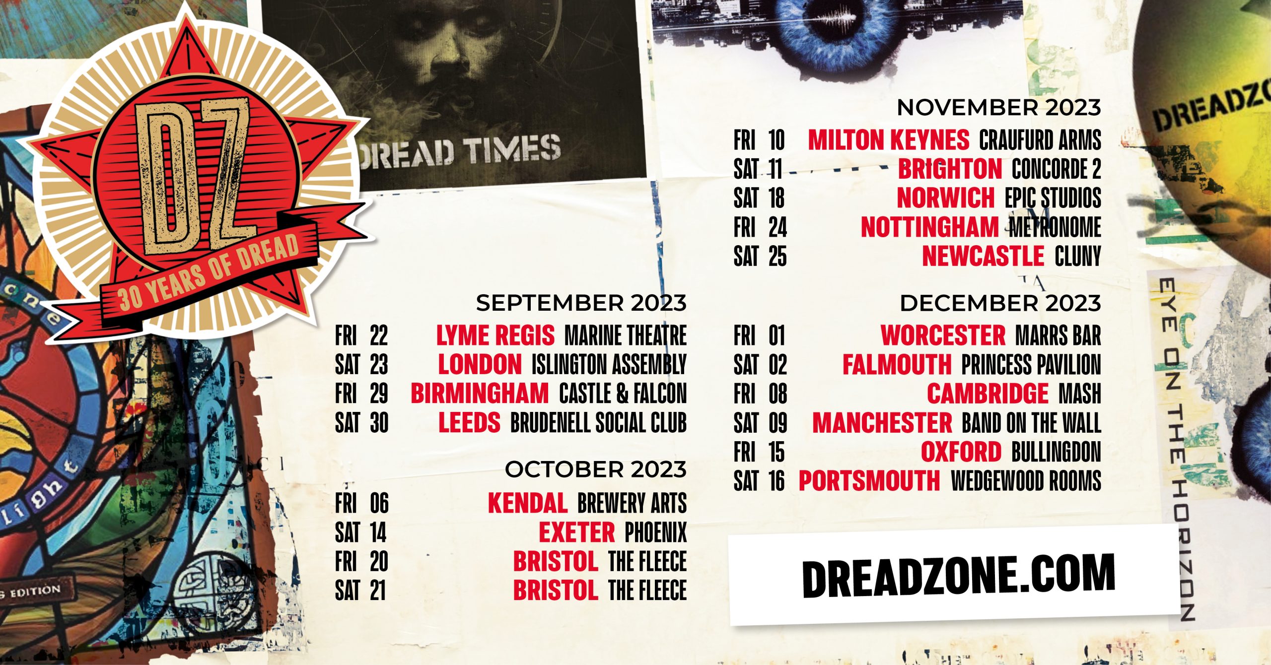 dreadzone tour